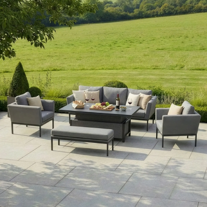 ​FABRIC RANGES  outdoor furniture brings a whole new meaning to maintenance free outdoor living and weatherproof garden furniture. Each set from our waterproof garden furniture collection can be left outside 